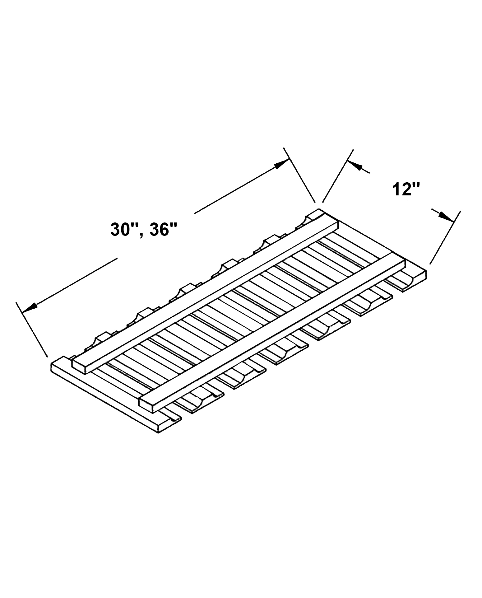 DC SGH30 - Wall Glass Holder